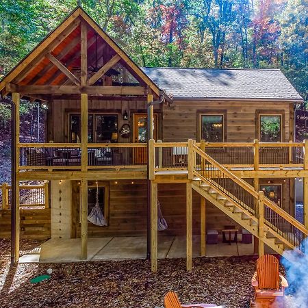 Brand New Build Luxury Mountain Chalet With Hot Tub, Pool, Game Room, Premium Features Ellijay Zewnętrze zdjęcie