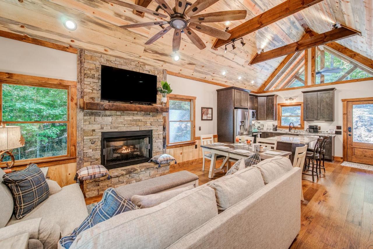 Brand New Build Luxury Mountain Chalet With Hot Tub, Pool, Game Room, Premium Features Ellijay Zewnętrze zdjęcie