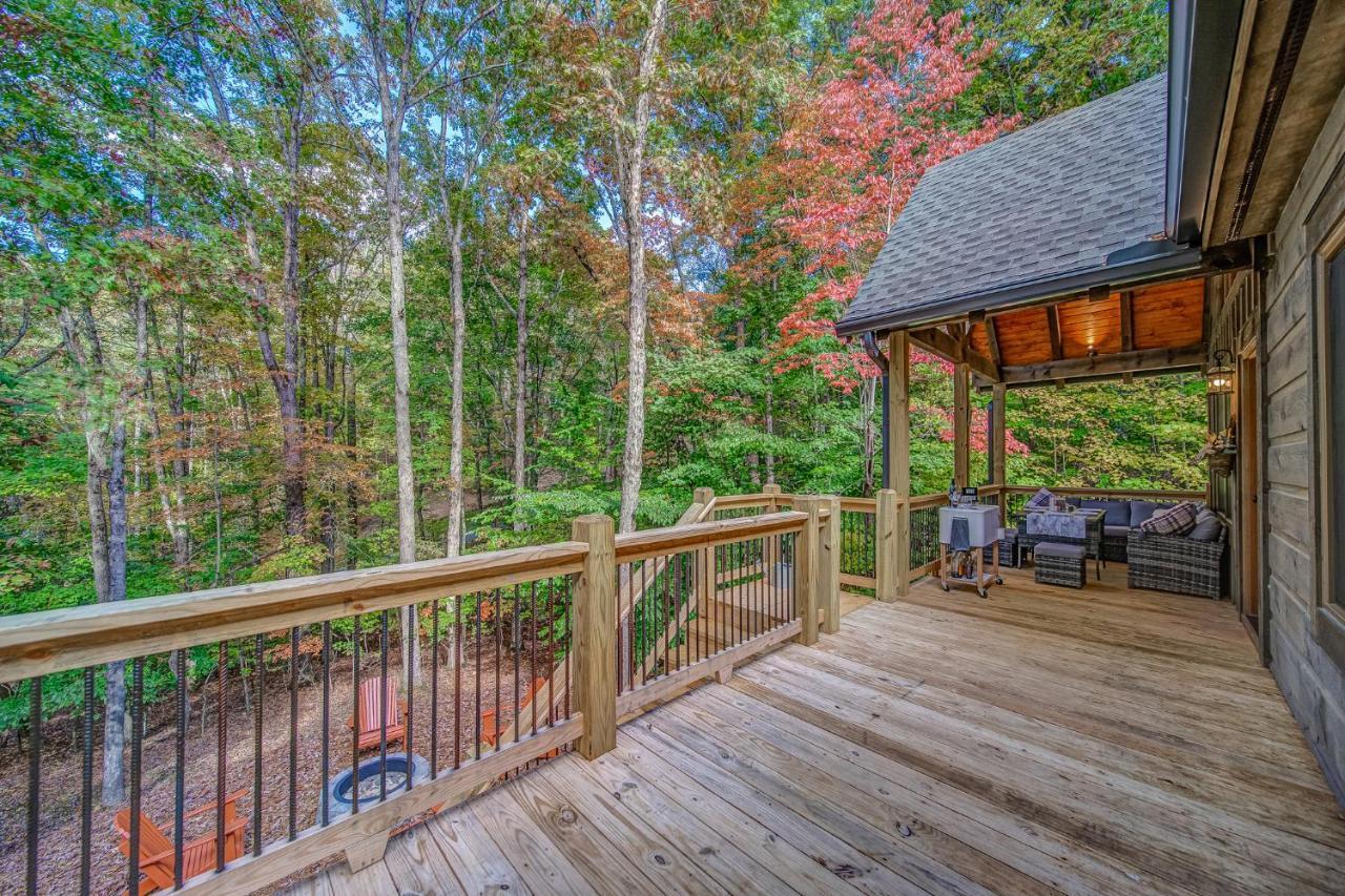 Brand New Build Luxury Mountain Chalet With Hot Tub, Pool, Game Room, Premium Features Ellijay Zewnętrze zdjęcie