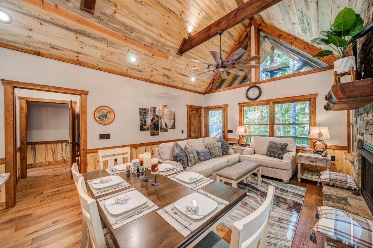 Brand New Build Luxury Mountain Chalet With Hot Tub, Pool, Game Room, Premium Features Ellijay Zewnętrze zdjęcie
