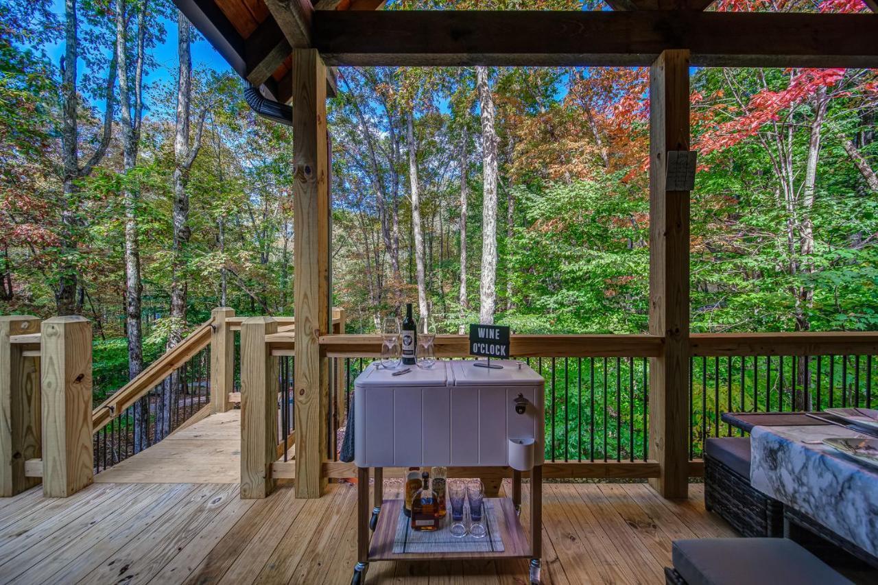 Brand New Build Luxury Mountain Chalet With Hot Tub, Pool, Game Room, Premium Features Ellijay Zewnętrze zdjęcie